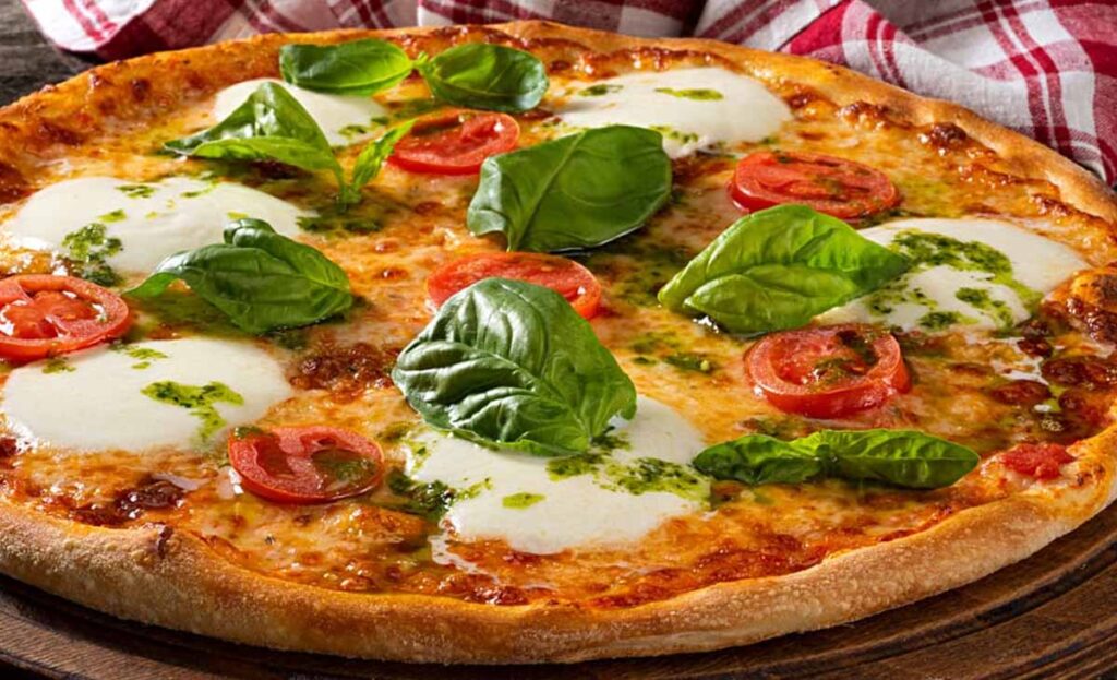 Homemade Keto Italian Pizza (Just Like Domino's!)